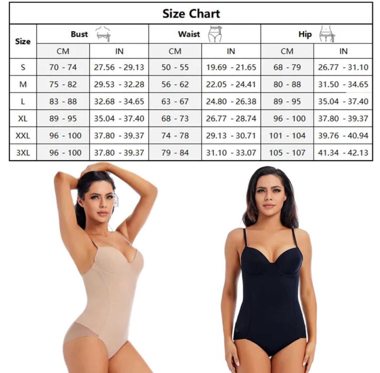 ''Shape Me'' Women's Shapewear (Bodysuit, Undergarment)