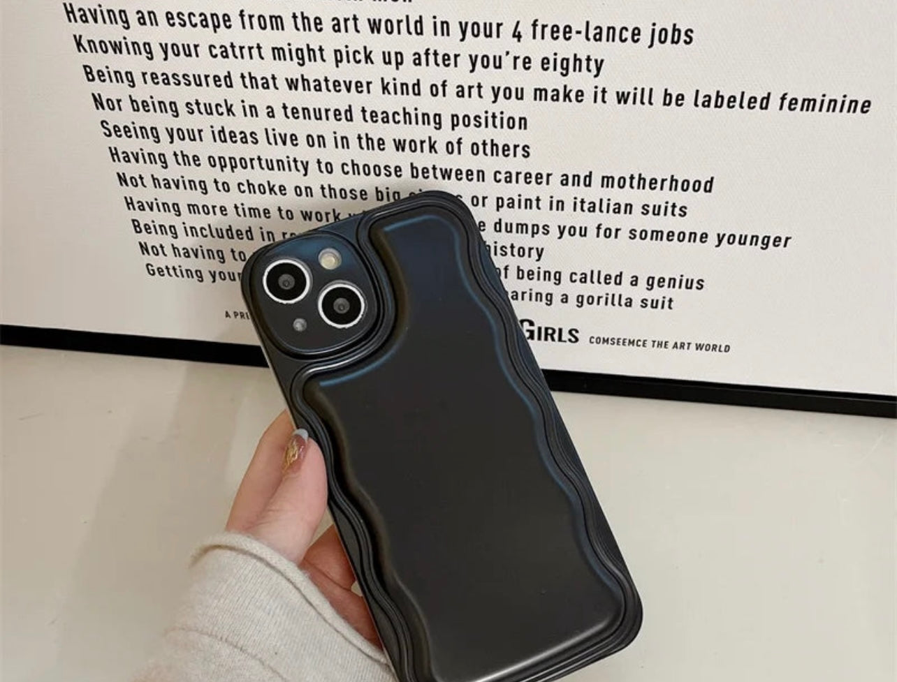 Luxury Matte Laser Gradient case For iPhone