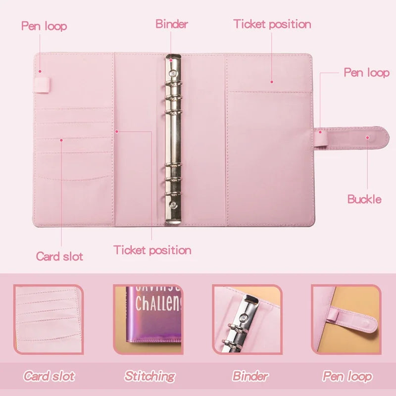 LETS SAVE! 100 Envelope Savings Challenge (Physical Copy)