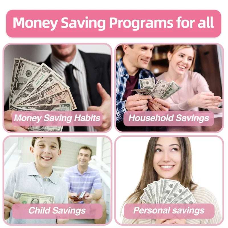LETS SAVE! 100 Envelope Savings Challenge (Physical Copy)