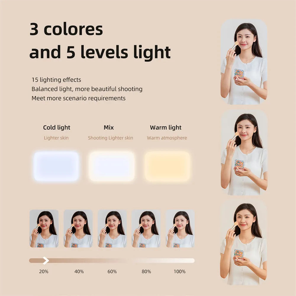 ''Light Me Up'' Clip-on LED Light for Phone, Laptop, Tablet, Computer