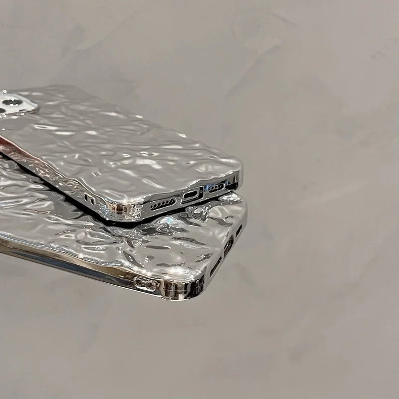 ''IT GRL'' Foil Pleats Phone Case For iPhone