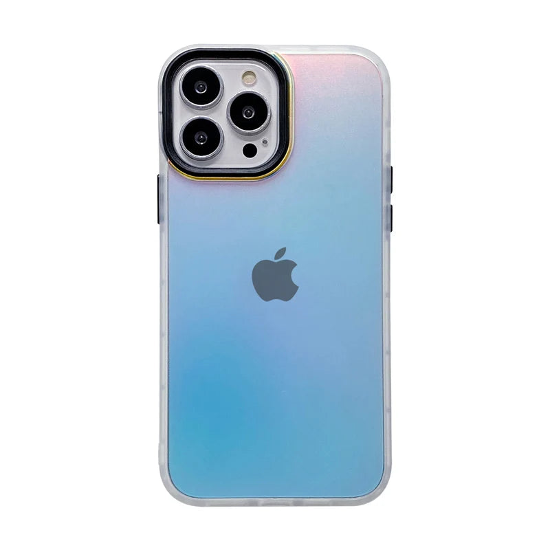 Frosty Anti Shock Laser Matte Case For iPhone