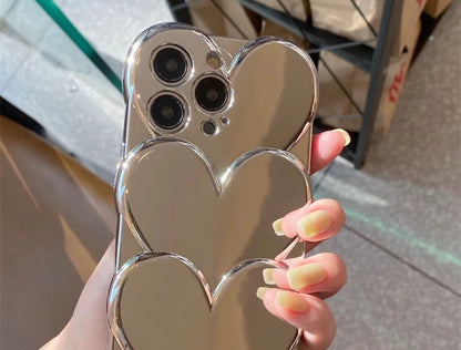 '' Love Me Not'' Luxury Heart Case For iPhone