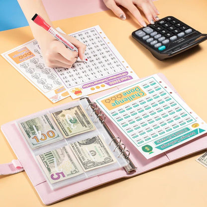 LETS SAVE! 100 Envelope Savings Challenge (Physical Copy)