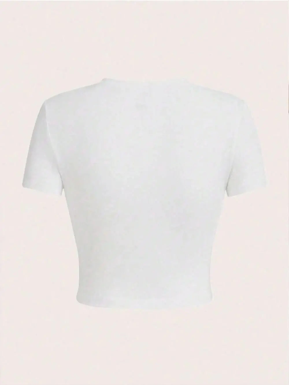 '' Just A Girl ''  Crop T-Shirt Y2K 