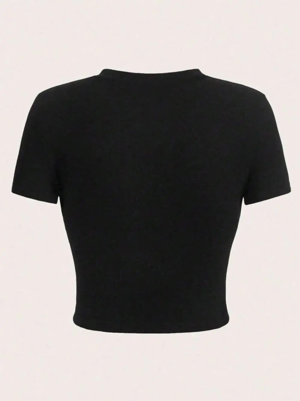 '' Just A Girl ''  Crop T-Shirt Y2K 