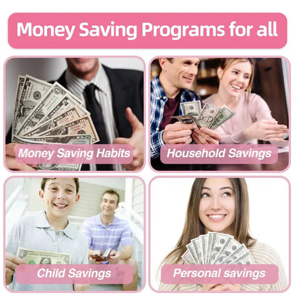 LETS SAVE! 100 Envelope Savings Challenge (Physical Copy)
